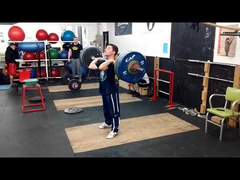 137.5kg clean and jerk