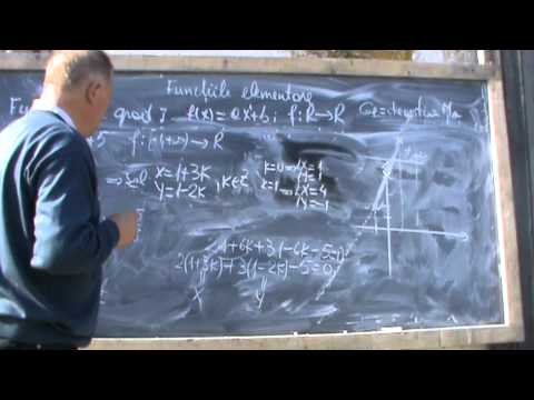 8. Bazele Matematicii: Lectia 13 - Functii - clasa 9-12 8/9