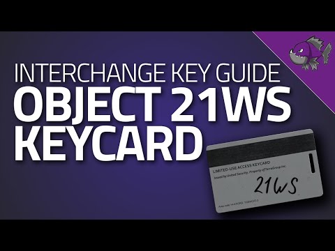 Object 21WS Keycard - Key Guide - Escape From Tarkov