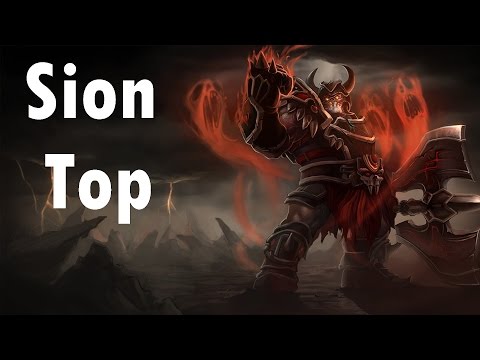 League of Legends - Sion Top - Full Game Commentary w/ Brian