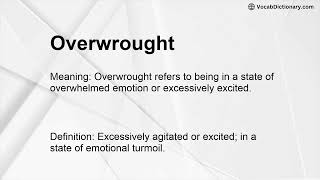 Overwrought Meaning