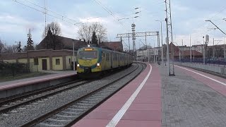 preview picture of video 'Opole dworzec PKP - EN57-1803 pociąg Regio relacji Opole Główne - Zawadzkie'