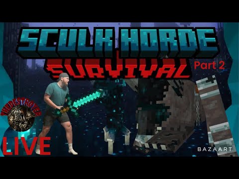 INSANE SCULK HORDE in Minecraft ft. TheDestroyer6928