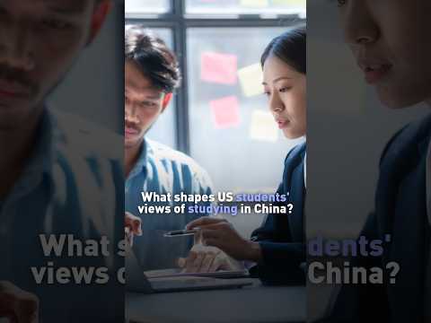 What shapes US students' views of studying in China?