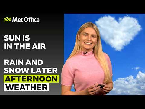14/02/2026 - Sunshine gives way to cloud - Afternoon Weather Forecast UK – Met Office Weather