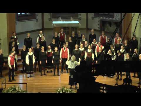 Mädchenchor Aarhus Pigekor/Dänemark & Incantanti/Schweiz: Den somand han mä lide, EJCF Basel 2018