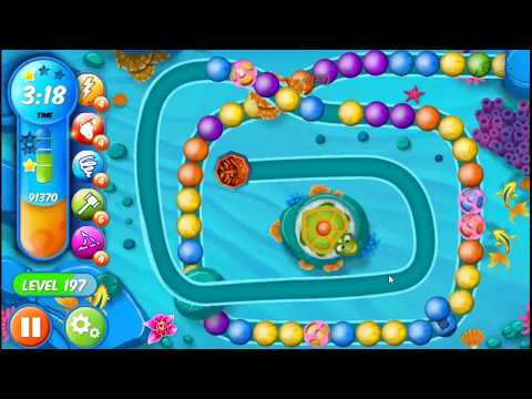 Marble Woka Woka Level 197 - NO BOOSTERS 🐢 | SKILLGAMING ✔️