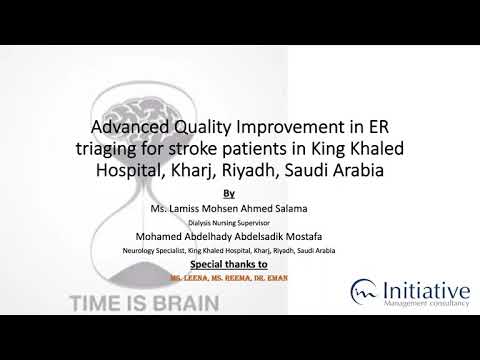 Stroke Unit QI Project l King Khaled Hospital l Alkharj KSA 🇸🇦 l TQMD/CPHQ1 l G2 l Dr.M.Elsheikh
