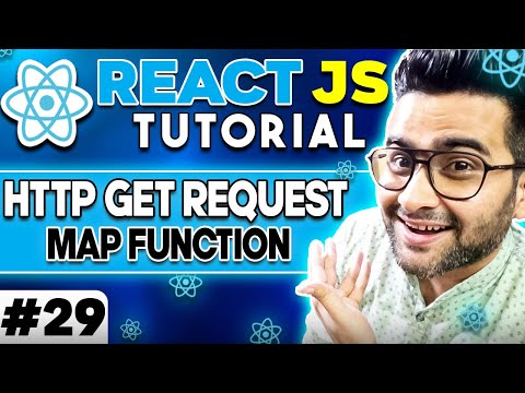 ReactJS Tutorial 29 HTTP GET REQUEST MAP Function