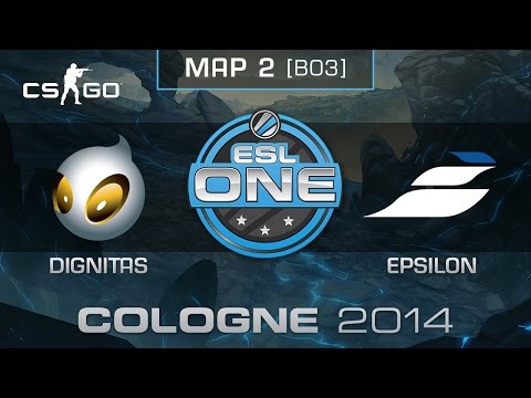 Dignitas vs. Epsilon (Map 2) - ESL One Cologne 2014 - Quarterfinals - CS:GO