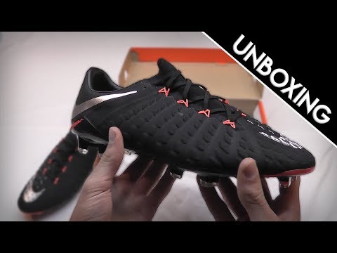 Nike Hypervenom Phantom 3 (LOW) Unboxing - Strike Night Edition - Black/Orange/Anthracite (Silver)