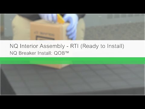 NQ RTI (Ready to Install) Panelboard (3 of 5): Breaker Installation (QOB)