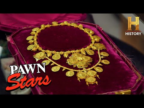 $250,000 for Ancient Gold Coin Jewelry?! (S22) | Pawn Stars