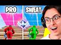 GUESS The Fortnite PROS Vs SWEATS Hard