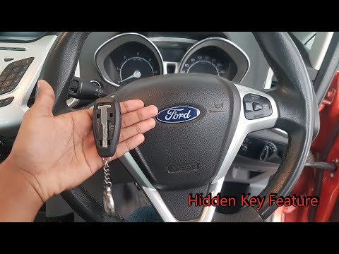 🚗Ford Ecosport Smart key features |🚙 Hidden Manuel Key Inside the Remote | In Malayalam