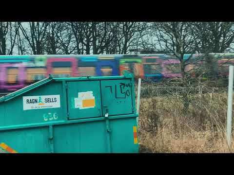 TÅG nära SÖRBY CENTER - Ronneby (2020-01-10) - Blekingetrafiken (iPhone SE - 2020)