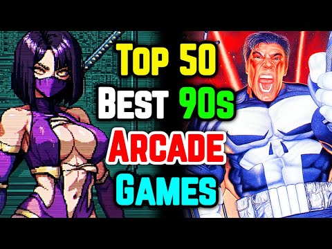 Top 50 Best 90s Arcade Games – Explored