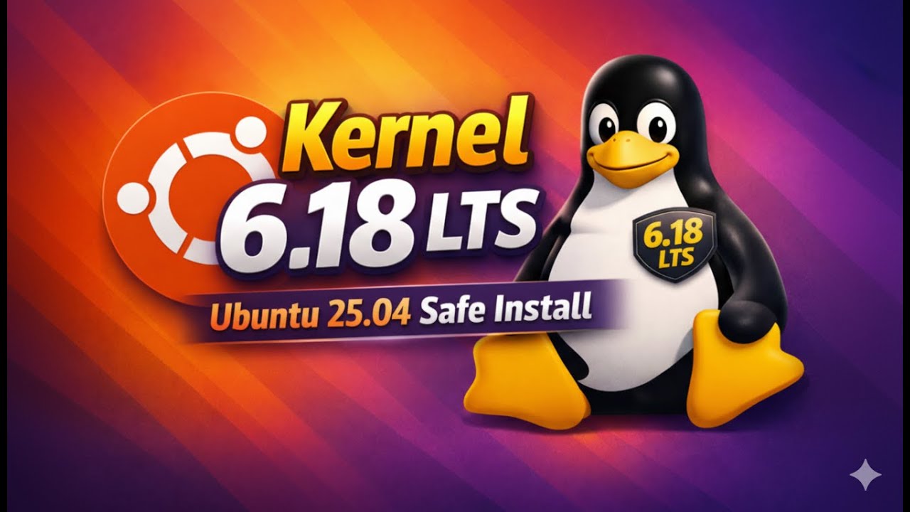 How to Install Linux Kernel 6.18 LTS on Ubuntu 25.04 Safely | Mainline Kernel Tool Ubuntu Plucky