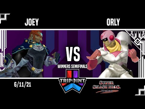 Tripoint Smash Test Run - Winners Semifinals - Joey (Ganondorf) Vs. ORLY (Captain Falcon)