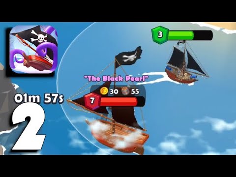 Pirate Raid - Caribbean Battle - Gameplay Part 2 (Android, iOS) - All Levels - YouTube