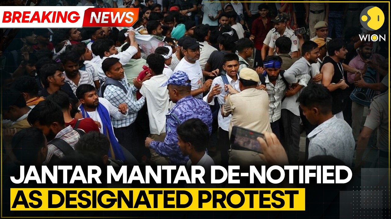 Delhi Protest: Jantar Mantar De-Notified As Designated Protest Site | WION Breaking