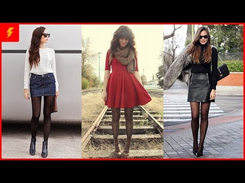 Patterned Tights Are An Easy Way To Spice Up Any Outfit