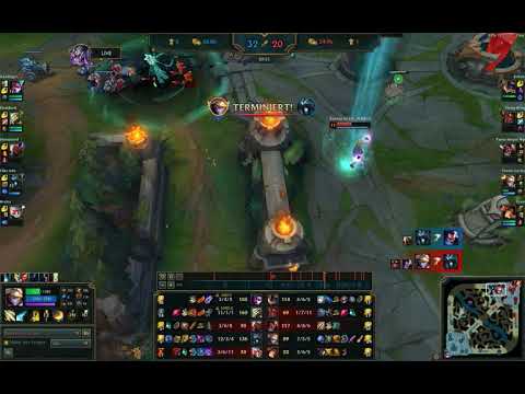 Ezreal survived Karthus Ult with HP-Potion