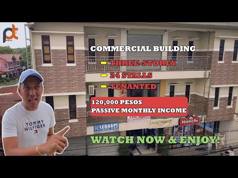 Project Tour | 3 Storey Commercial Building For Sale In CSFP  Pampanga.