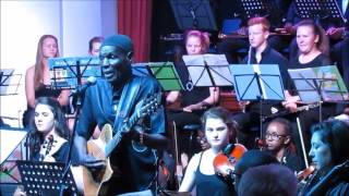 Oliver Mtukudzi: Neria with Musicamp Orchestra. Girls College Video