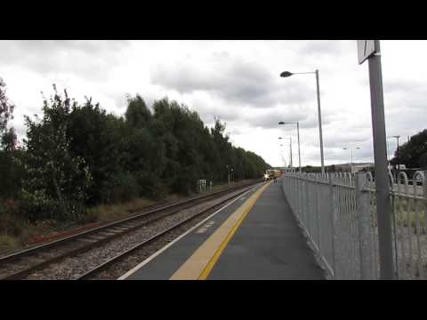 Network Rail Trackmenders DR 73116 and DR 77906 pass Chesterfield 21/8/14