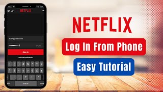 How to Login Netflix on Phone !