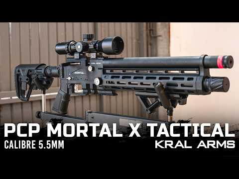 PCP Kral Arms Puncher Mortal X Tactical Carabina 5.5
