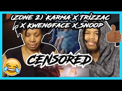 (Zone 2) Karma X Trizzac X Kwengface X Snoop - CENSORED (Music Video) REACTION