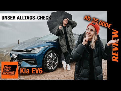 Kia EV6 im Test (2022) Unser Alltags-Winter-Check! ❄️ Fahrbericht | Review | Reichweite | GT Line