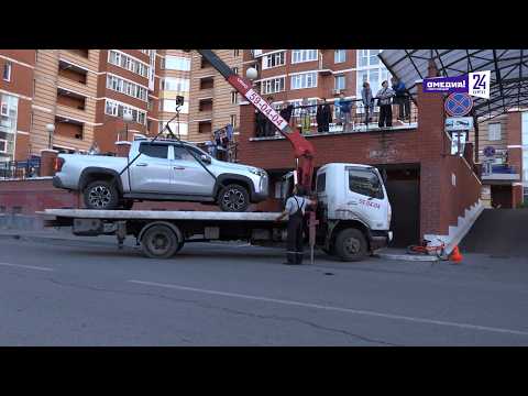 Что произошло. 18.09.26. В Сургуте пикап переехал велосипедиста, мальчик в больнице