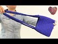 Sommer Tasche aus T-Shirt Garn Häkeln | Super einfache Anleitung für Anfänger | Häkeln in Sommer