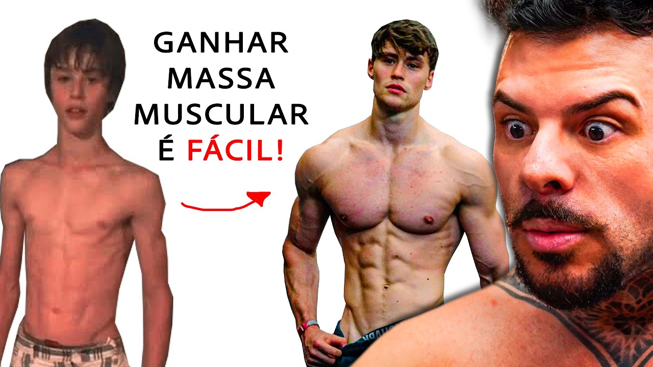 GANHAR MUSCULO É BEM FACIL NA VERDADE