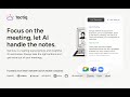 Tactiq: AI note taker for Google Meet, Zoom and MS Teams