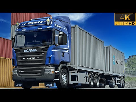 4K | ETS2 1.44 Open Beta | Scania R450 Tandem Addon | Burgas 🇧🇬 󠁧󠁢󠁳󠁣 - Pleven 🇧🇬