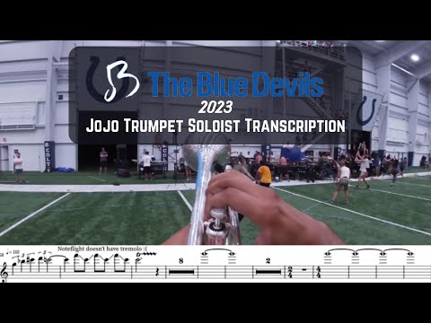 Blue Devils 2023 - The Cut-Outs - Jojo Soloist Transcription