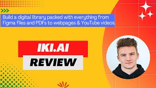 IKI.AI Review, Demo + Tutorial I Create a digital library and use an AI copilot