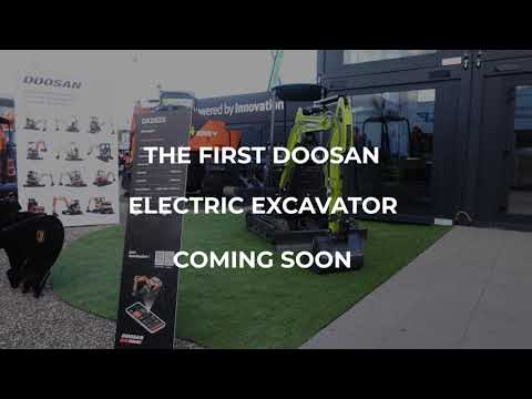 Doosan at Events: Doosan zero-emission Mini Excavator at Bauma 2022