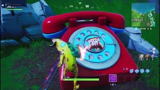 Dial The Pizza Pit Number On The Big Telephone East Of The Block In - fortnite stage 2 dial the pizza pit number on the big telephone east of