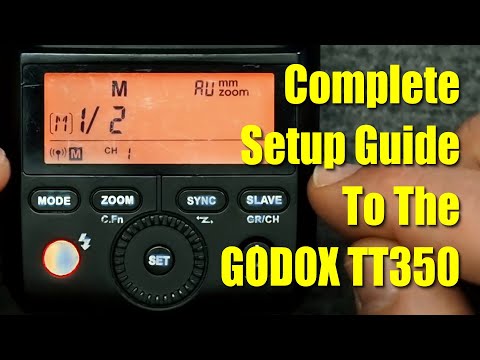 Godox TT350 Complete Setup Guide Tutorial ep.399