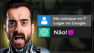Não USE CHATGPT para SEO. (FAÇA ISSO AO INVÉS...)