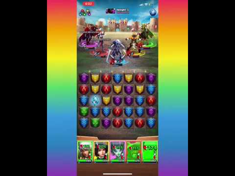 Empires And Puzzles : Raiding A Overpowered Team...Guess Who Wins??? Must See!!!