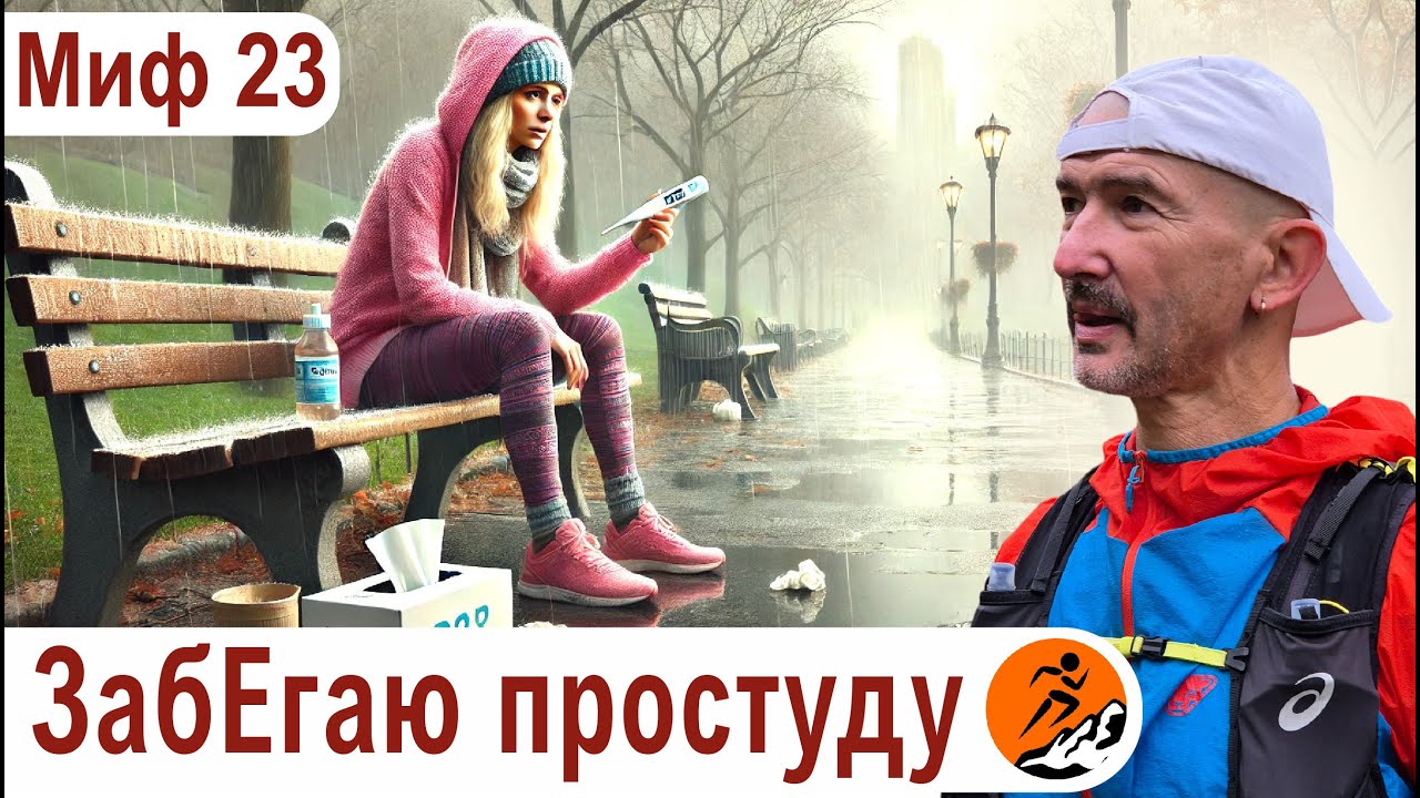 ЗабЕгаю простуду. Как бегать при болезни?  – Миф 23 из цикла "Бег. Мифы и предубеждения"