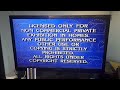 Paramount Communications FBI Warning 1989 1995 No Feature Presentation