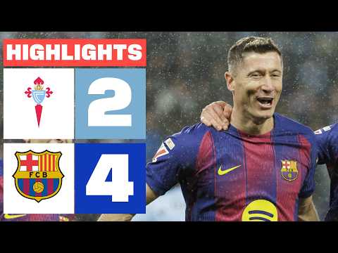 CELTA 2 - 4 FC BARCELONA | RESUMEN LALIGA EA SPORTS