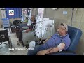 Dialysis patients evacuated from Rafah hospital to nearby Khan Younis - Video